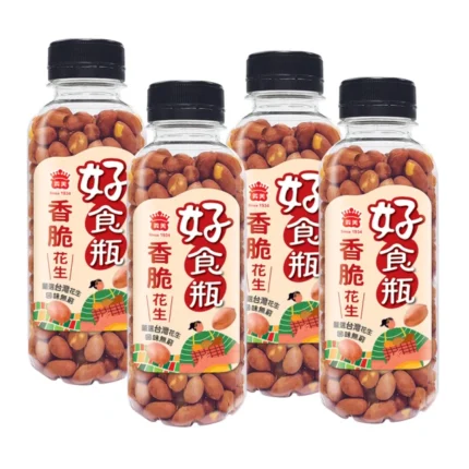 義美 義美好食瓶-香脆脆花生4罐組(230g/罐)