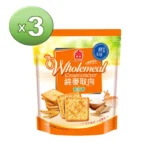 義美 純麥取向蘇打餅乾袋裝341g(3包組)